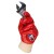 Portwest A400 Red PVC Knit Wrist Gloves