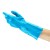 Ansell AlphaTec 37-510 Blue Nitrile Diamond Grip Gauntlets