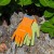 Briers Kids Junior Digger Orange and Green Latex Palm-Coated Gardening Gloves