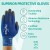 Ansell HyFlex 11-618 Light PU-Coated Black and Blue Gloves