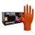 Orange Gripper Nitrile Tyre Tread Disposable 7181 Gloves