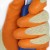 Portwest A100 Orange Latex Grip Gloves