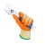 Portwest A100 Orange Latex Grip Gloves