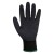 Portwest A100 Black Latex Grip Gloves