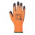 Portwest Hi-Vis Cut-Resistant Orange and Black Gloves A625O8