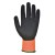 Portwest Hi-Vis Cut-Resistant Orange and Black Gloves A625O8