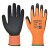 Portwest Hi-Vis Cut-Resistant Orange and Black Gloves A625O8