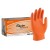 UCi Maxim Orange Nitrile Disposable Oil & Grease Safe Mechanics Gloves (Box of 50)