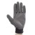 Ansell HyFlex 11-601 Palm-Coated Precision Grey and Black Work Gloves
