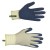 Clip Glove Watertight Double-Coated Latex Garden Work Gloves