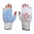 White Fingerless Low-Linting PVC-Dotted NLNW-DF Gloves