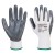 Portwest A310 Grey and White Nitrile Flexo Grip Gloves