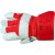 UCi USUR Red Rigger Gloves with Leather Knuckle Protection