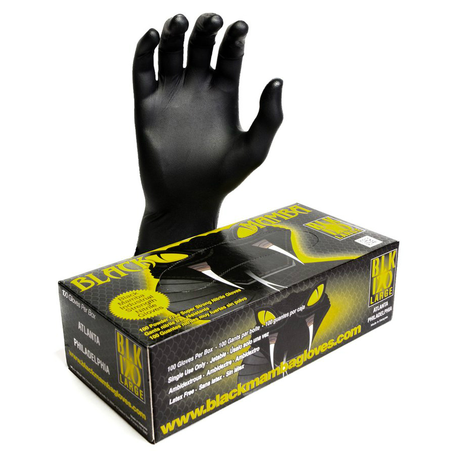 Black Mamba Disposable Nitrile Gloves