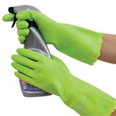 Green Work Gloves