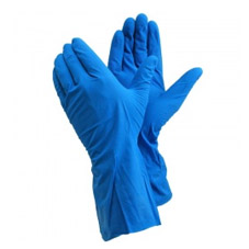 Blue Work Gloves