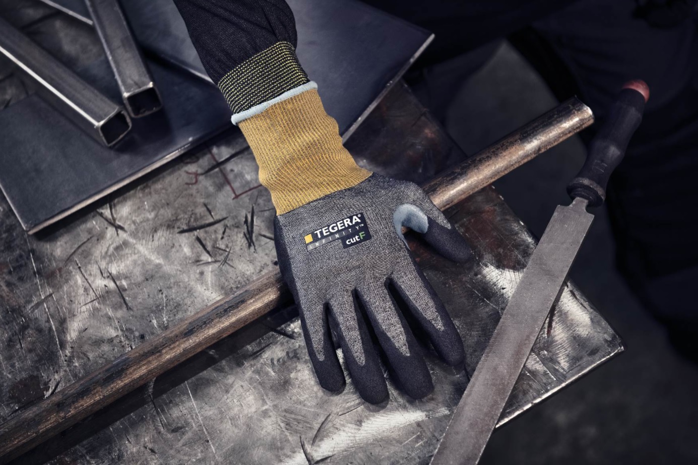 Protect your wrist when working around hazardous material Extended wrist cuff