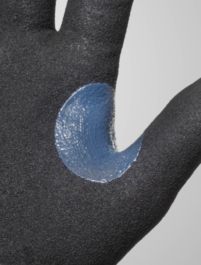 A reinforced thumb crotch protects an inherently weak area by bolstering it with additional layers of fabric Reinforced thumb crotch