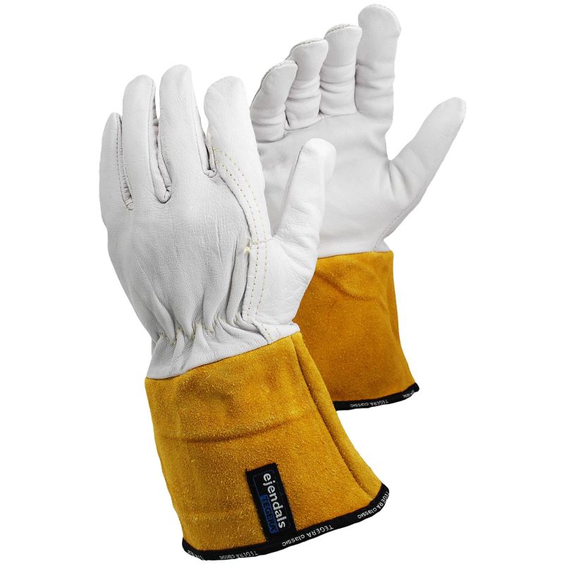 Holulo High Temperature Kevlar Aluminized Glove Heat Resistant Glove Welding Gloves Safety Work Glove L-38cm 