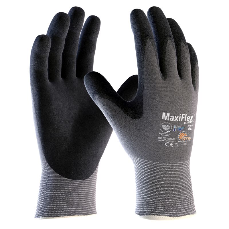MaxiFlex Ultimate AD-APT Palm-Coated Handling 42-874 Gloves