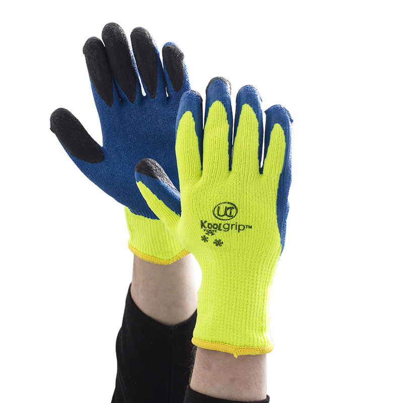 KOOLgrip Hi-Vis Yellow Freezer Gloves