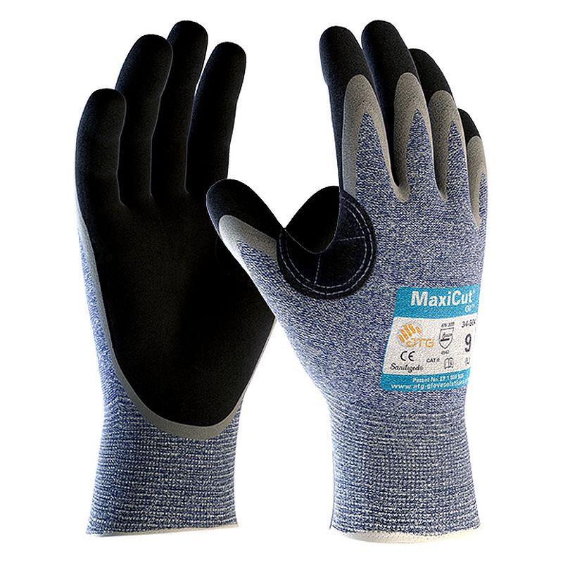 MaxiCut Palm-Coated Oil Resistant Grip 34-504 Gloves