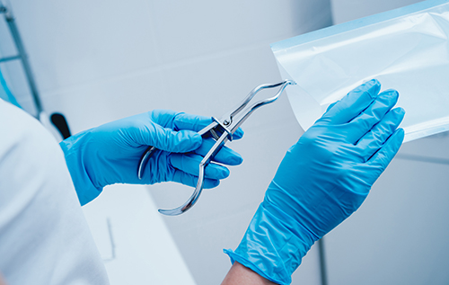 Sterile examination gloves are necessary for surgical procedures