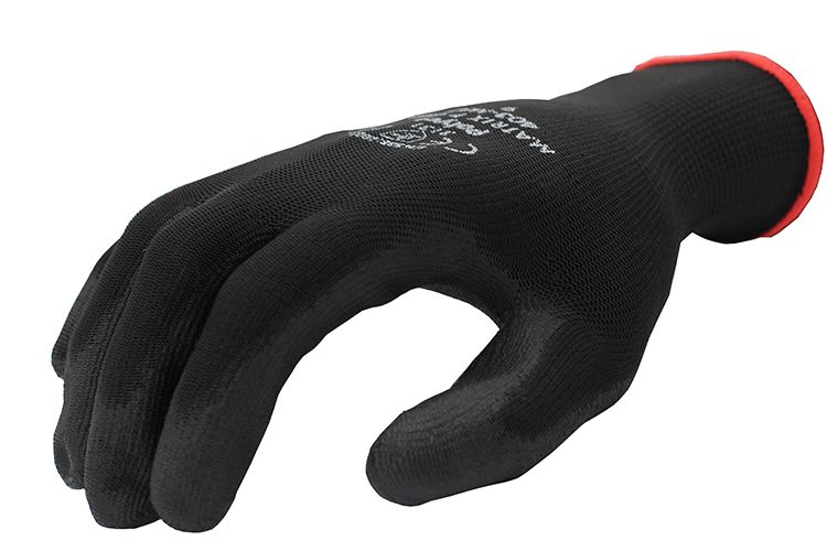 A Thin Design Enhances Dexterity Polyco Matrix P Grip Black Safety Gloves 400-MAT