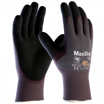 MaxiDry Palm-Coated Oil Repellent 56-424 Gloves