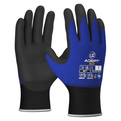 Adept Air NFT Nitrile Coated Gloves