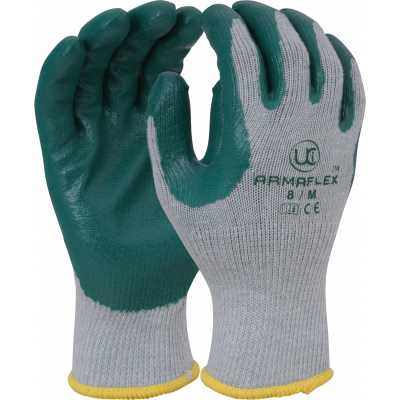 ArmaFlex Premium Polycotton Nitrile Palm-Coated Gloves