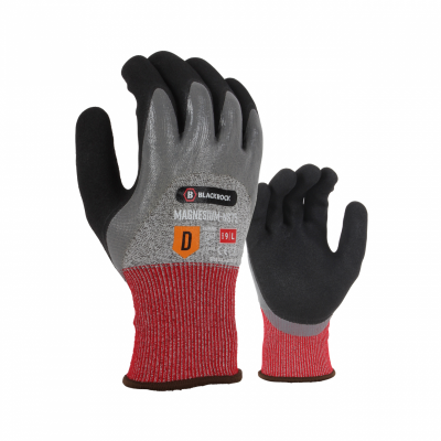 Blackrock BRG153 Magnesium 3/4 Sandy Nitrile Cut-Resistant Gloves