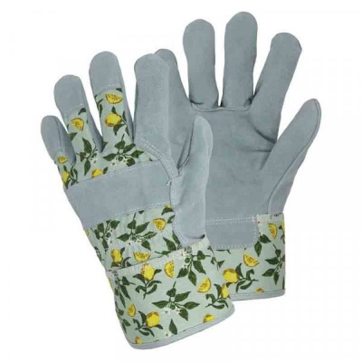 Briers Sicilian Lemon Tuff Riggers Thorn-Proof Leather Gloves