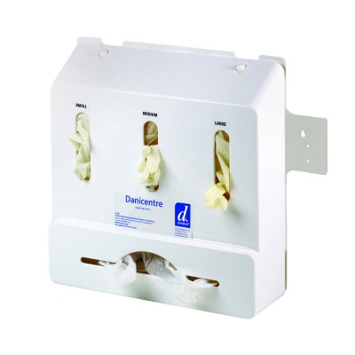 Danicentre Standard Wall-Mounted Disposable Glove and Apron Dispenser