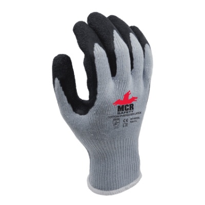 MCR Safety General Purpose GP1001SL Latex Palm-Coated Work Gloves