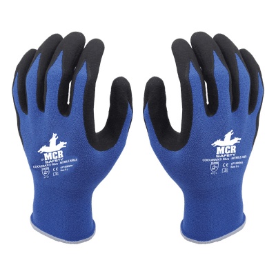 MCR Safety Coolmax GP1006PU PU Palm-Coated Work Gloves