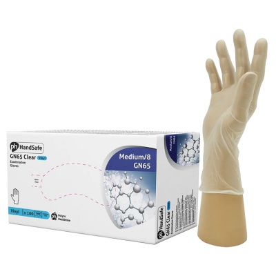 Hand Safe GN65 Powder-Free Vinyl Disposable Examination  Gloves