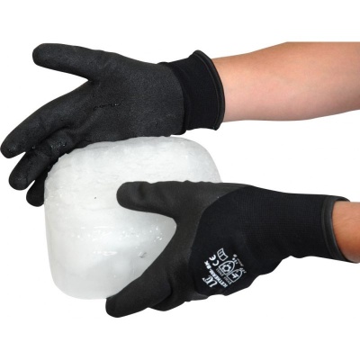 IceTherm BK Foam PVC Palm Coated Gloves