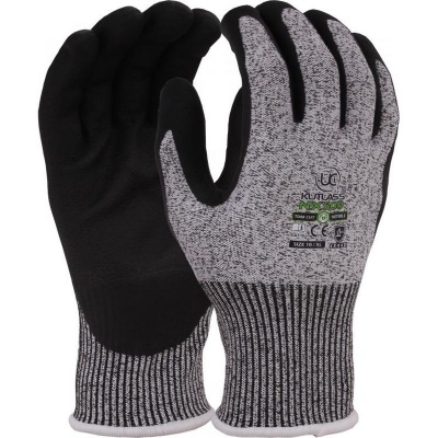 Kutlass Nitrile Palm-Coated Cut-Resistant Gloves NX-500