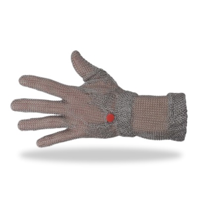 Manulatex WilcoFlex High-Dexterity Steel Chainmail Glove with Short Cuff