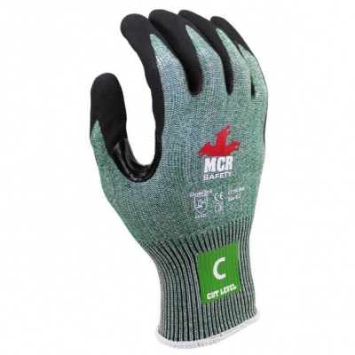 MCR CT1063NA Gloves for Precision Work (Dark Green/Black)