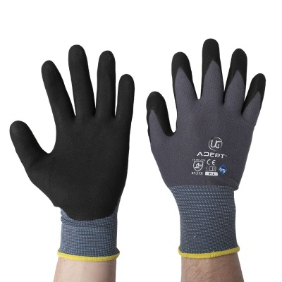 UCi Adept NFT Nitrile Palm Coated Gloves