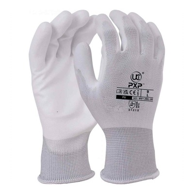 Ultimate Industrial PXP PU-Coated Polyester Handling Gloves