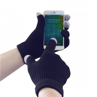 Portwest GL16 Navy Touchscreen Knit Gloves