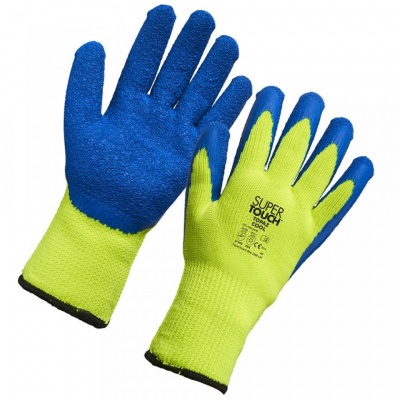 Supertouch Topaz Cool Yellow-and-Blue Thermal Work Gloves