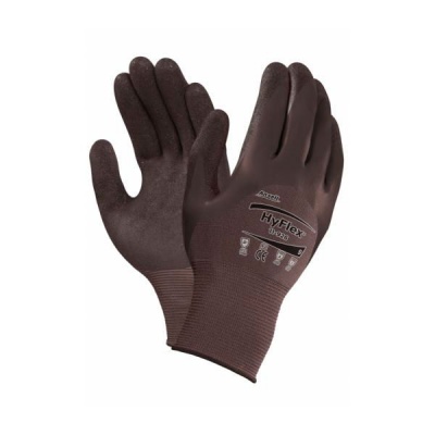 Ansell HyFlex 11-926 Lightweight 3/4 Coated Oil-Repellent Gloves