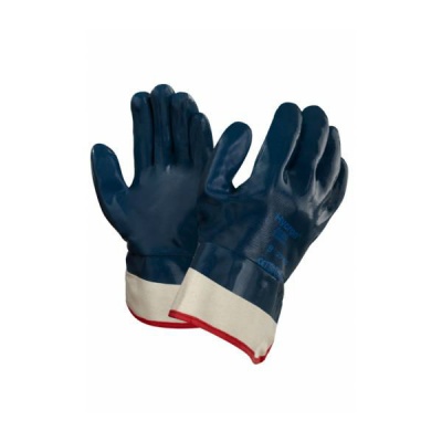 Ansell Hycron 27-805 Fully Coated Safety Cuff Heavy-Duty Work Gloves