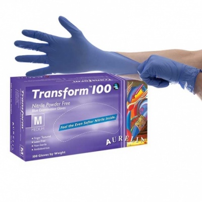 Aurelia Transform 100 Medical Grade Nitrile Gloves 9889A5-9