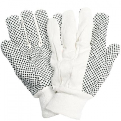 Briers Cotton Drill Gardening Gloves with PVC Dots B0117