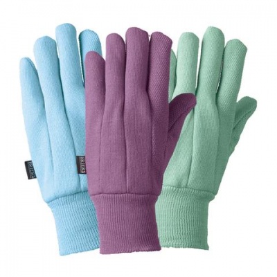 Briers Jersey Gardening Gloves (Pack of 3 Pairs) B8680